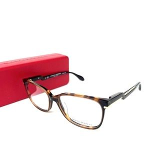 New CAROLINA HERRERA Frames VHN592M 0ADR 53 16 135 Acetate Tortoise Eyeglasses